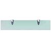 vidaXL Flytende hyller 2 stk glass 50x10 cm 8 mm