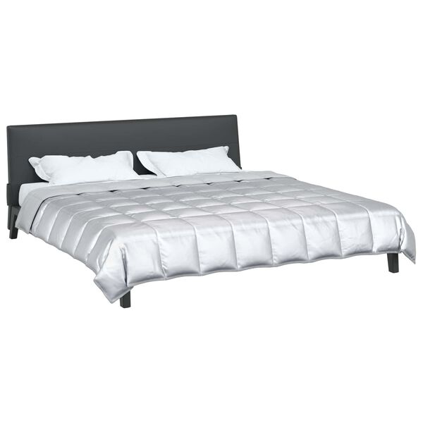 vidaXL Sommerdyne s&oslash;lv 240 x 260 cm Sateng og mikrofiber