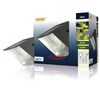 Ranex Soldreven vegglampe med PIR-Sensor 0,5 W svart 5000.261