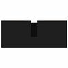 vidaXL Baderomsskap svart 80x33x60 cm konstruert tre