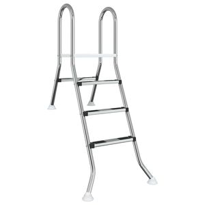 vidaXL Bassengstige for delvis nedgravde bassenger 172 x 106 cm