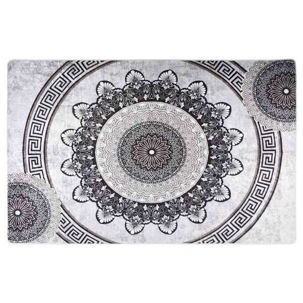 vidaXL Vaskbart teppe 80x150 cm flerfarget