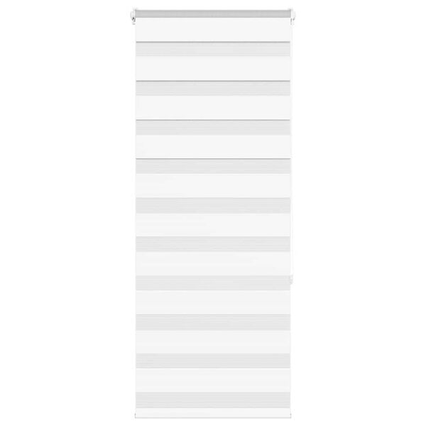 vidaXL Sebragardin hvit 60x150 cm stoff bredde 55,9 cm polyester