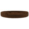 vidaXL Hundeseng brun 70x55x23 cm plysj