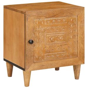 vidaXL Nattbordskap Lys Brun 80 x 50 x 40 cm Konstruert tre
