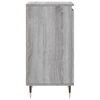vidaXL Skjenker 2 stk grå sonoma 40x35x70 cm konstruert tre