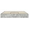 vidaXL Ottoman sengeramme Betong 193 x 120 x 25 cm Sponplate