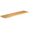 vidaXL Bordplate 160x40x2,5 cm naturlig kant heltre mango