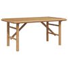 vidaXL Kaffebord Brun 90 x 50 x 43 cm Bambus