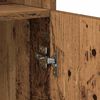 vidaXL H&oslash;yskap Gamle tre 80 x 42,5 x 185 cm Konstruert tre