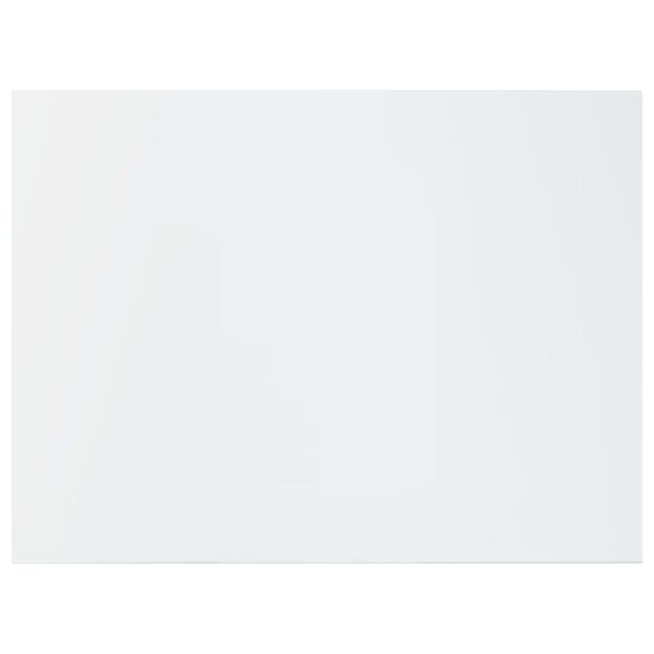 vidaXL Hylleplater 4 stk h&oslash;yglans hvit 40x30x1,5 cm konstruert tre