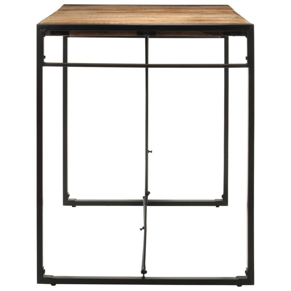 vidaXL Barbord 175x90x110 cm grovt heltre mangotre