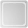 vidaXL Baderomsspeil med LED 60x60 cm