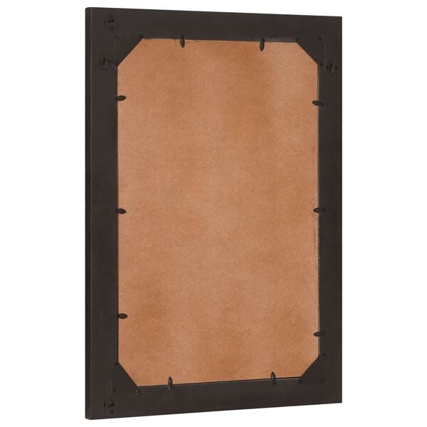 vidaXL Speil Veggmontert med speil Flerfarget 70 x 50 x 3 cm Glass