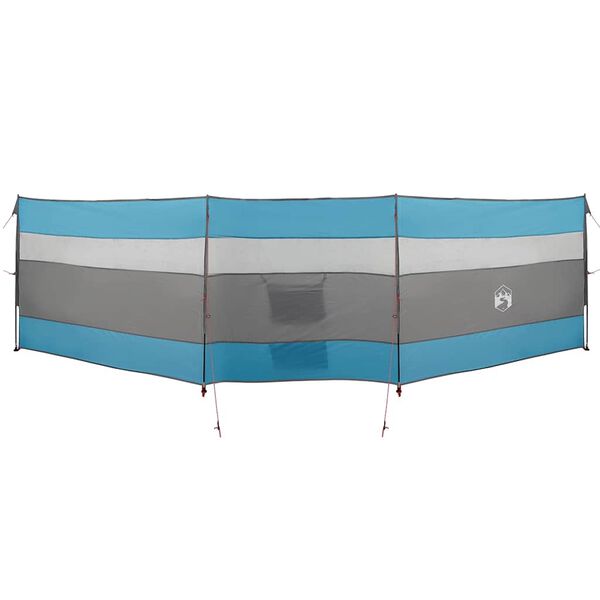 vidaXL Vindskjerm for camping blå 508x130 cm vanntett