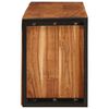 vidaXL Vinhylle Brun 100 x 45 x 33 cm Solid akasietre