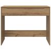 vidaXL Skrivebord Artisan Eik 100 x 50 x 78 cm Konstruert tre