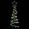 vidaXL LED Juletre med Baubles 100 LEDs Varm Hvit 150 cm