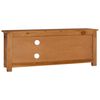 vidaXL TV-benk 100x30x40 cm heltre teak