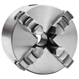vidaXL Selvsentrerende chuck til dreiebenk 4 bakker 80 mm st&aring;l K12 80