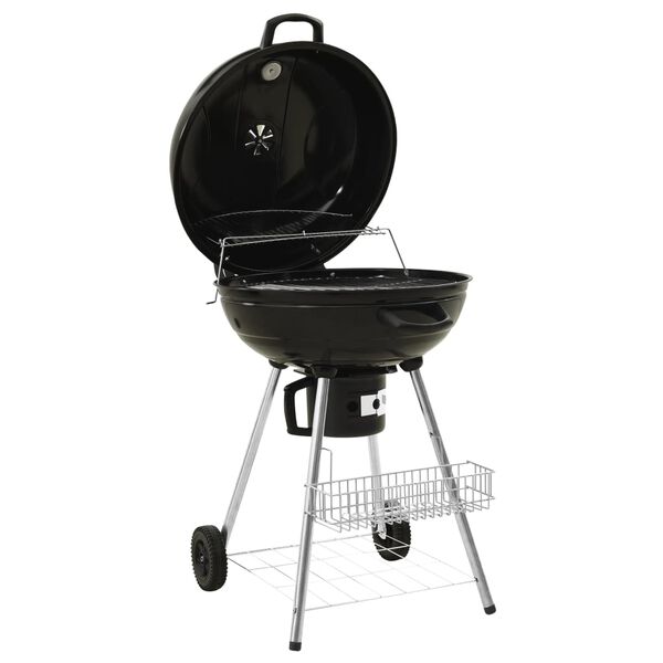vidaXL Kulegrill 73x58x96 cm stål