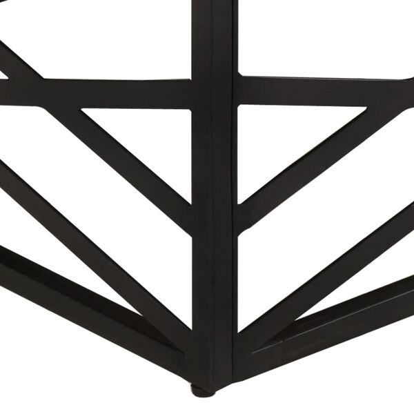 vidaXL Salongbord 68x68x35 cm heltre mango