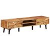 vidaXL TV-benk 145x35x35 cm heltre akasie