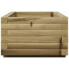 vidaXL Plantekasse 90x40x26,5 cm impregnert furu