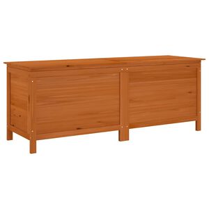 vidaXL Putekasse brun 150x50x56,5 cm heltre gran