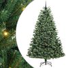 vidaXL Kunstig sammensatt juletre Gr&oslash;nn 240 cm PVC og metall