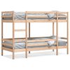 vidaXL K&oslash;yeseng 80x200 cm heltre furu