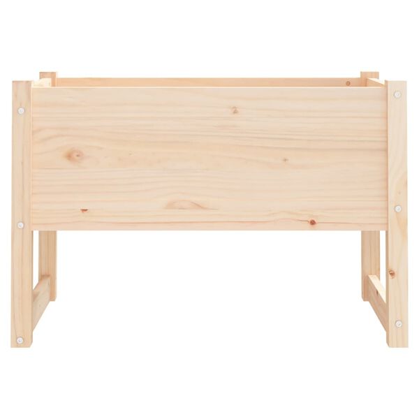 vidaXL Plantekasse 78x40x52 cm heltre furu