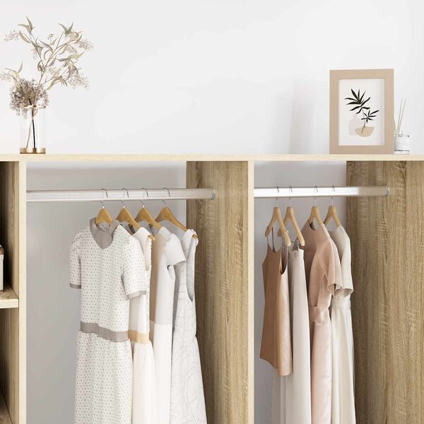 vidaXL Klesslanger 2 pcs s&oslash;lv 764 x 15 x 29 mm Aluminium Legering