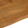 vidaXL Bordplate naturlig kant 100x80x3,8 cm heltre mango