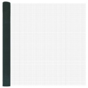 vidaXL Sveist trådgjerde grønn 1.6 x 10 m Stål