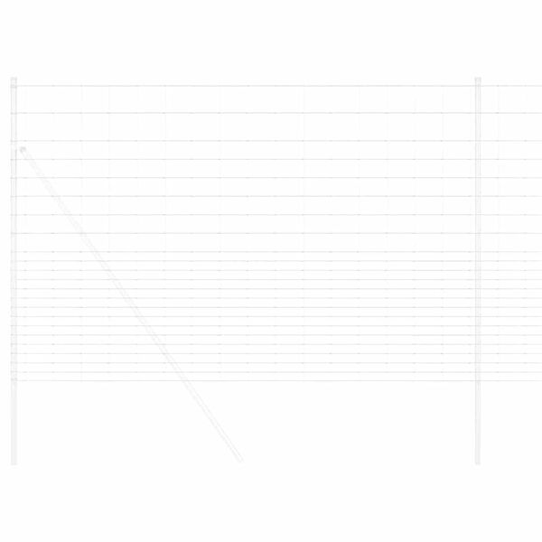 vidaXL Vill Gjerde Hett belegg galvanisert 1000 x 150 x 0.18 cm Jern