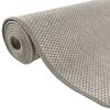 vidaXL Teppeløper sisal-utseende platina 80x300 cm