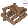 vidaXL Treplugger 18000 stk. Brun Heltre