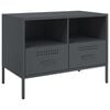 vidaXL TV-benk antrasitt 68x39x50,5 cm st&aring;l