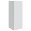 vidaXL Vegghengt skap Hvit 33 x 34,5 x 90 cm Konstruert tre