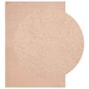vidaXL Teppe HUARTE kort luv mykt og vaskbart blush 140x200 cm