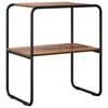 vidaXL Konsollbord Gammelt tre 80 x 42,5 x 70 cm Konstruert tre