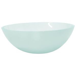 vidaXL Servant glass 50x37x14 cm frostet