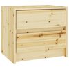 vidaXL Nattbord 40x30,5x35,5 cm heltre gran