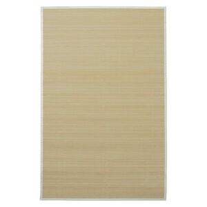 vidaXL Bambusteppe 100x160 naturell