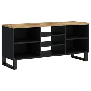 vidaXL TV-benk 100x33x46 cm heltre mango og konstruert tre