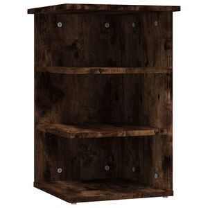 vidaXL Sideskap r&oslash;kt eik 35x35x55 cm konstruert tre