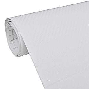vidaXL Bilfolier 2 stk 3D hvit 100x150 cm