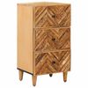 vidaXL Oppbevaringsskap Brun 40 x 33,5 x 75 cm Massiv mango tre