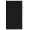 vidaXL Venetiansk persienne Svart 213 x 110 cm 25 mm PVC